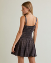 Plaid Bubble Mini Dress