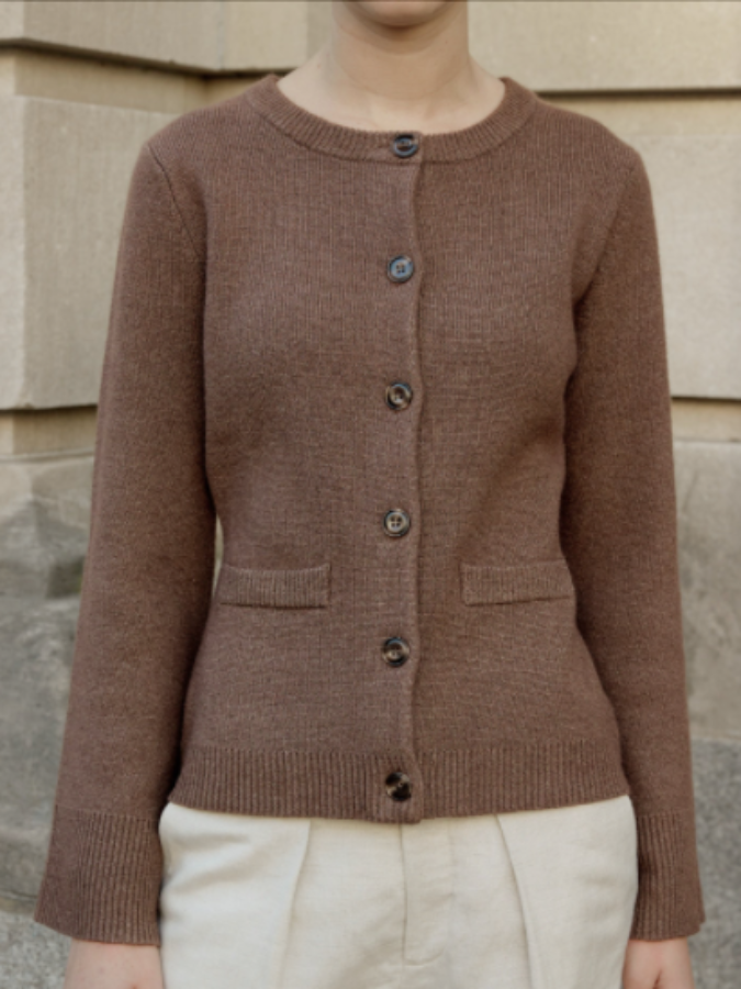 Brown Tyler Cardigan