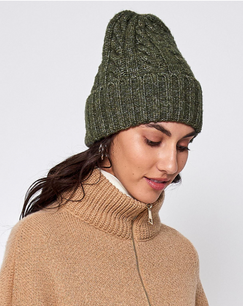 Cozy Cable Knit Beanie