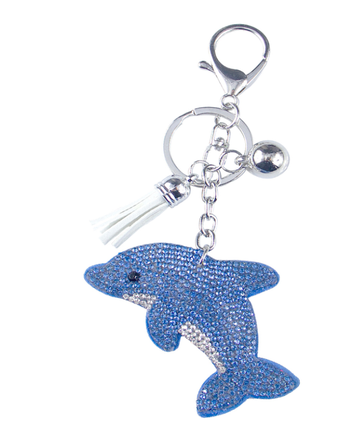 Sparkle Dolphin Keychain