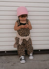 Leopard Print Overalls