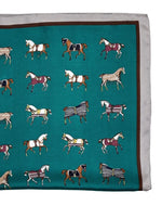 Green Horse Scarf
