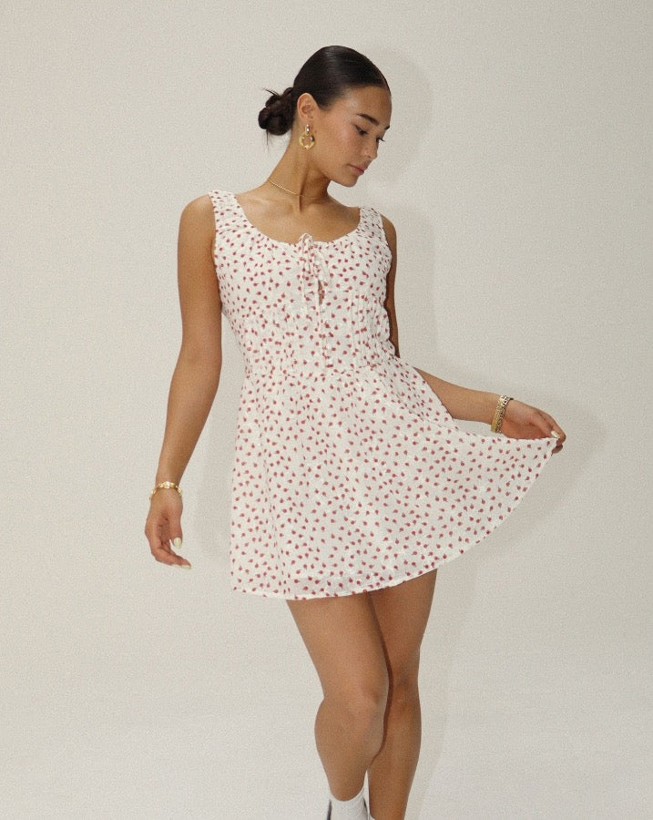 Eyelet Apple Dress