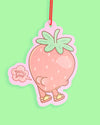 Strawberry Toot Funny Fruit Scented Car Air Freshener