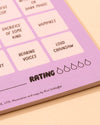 Scary Movie Night Bingo