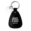 3P4 x Peanuts® - Snoopy Record Saddle Keychain