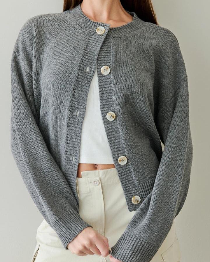 The Gray Lucy Cardigan