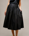 Black Drop Waist Skirt