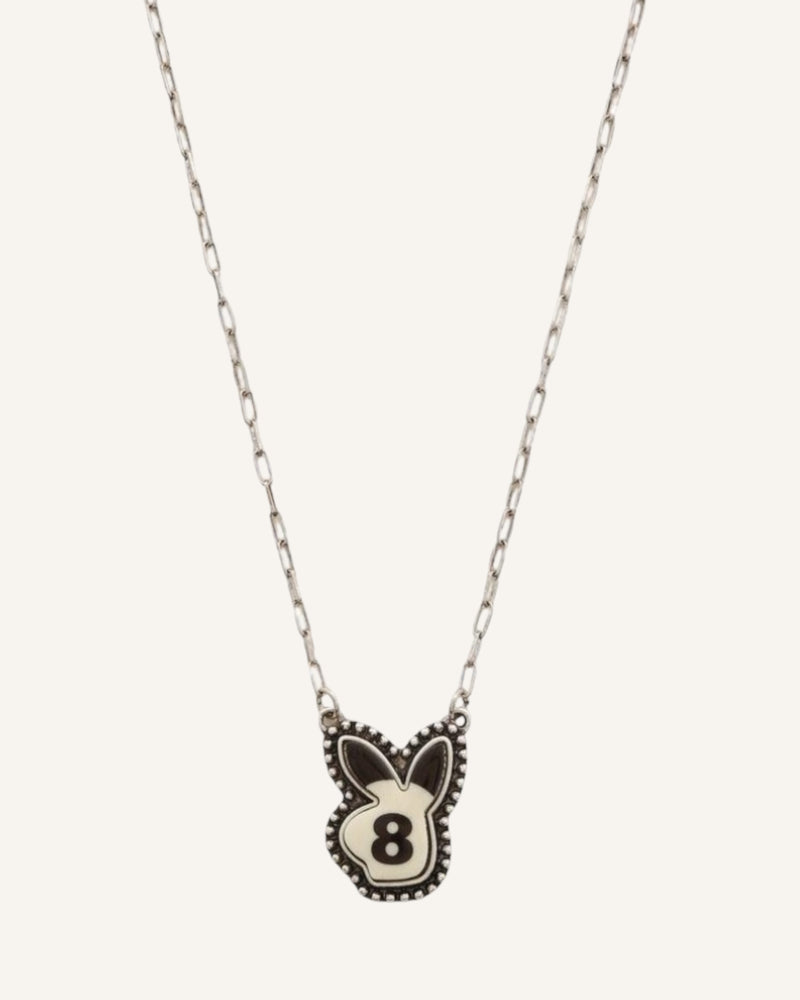 Western Bunny 8 Pendant Necklace