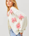 Crochet Bow Cardigan