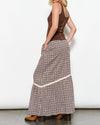Ellis Plaid Maxi Skirt