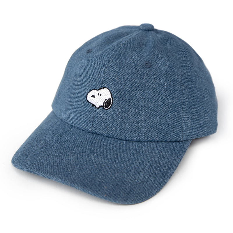 3P4 x Peanuts® - Snoopy Embroidered Dad Hat (Denim)