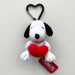 Snoopy Heart Key Ring Charm