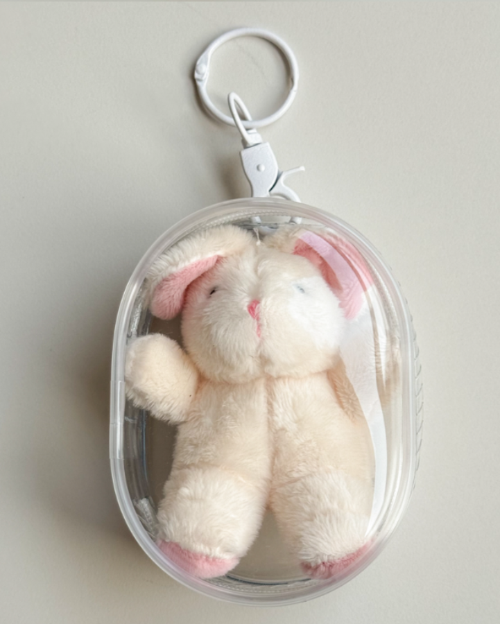 Collectable Toy Clear Gacha Pouch Storage