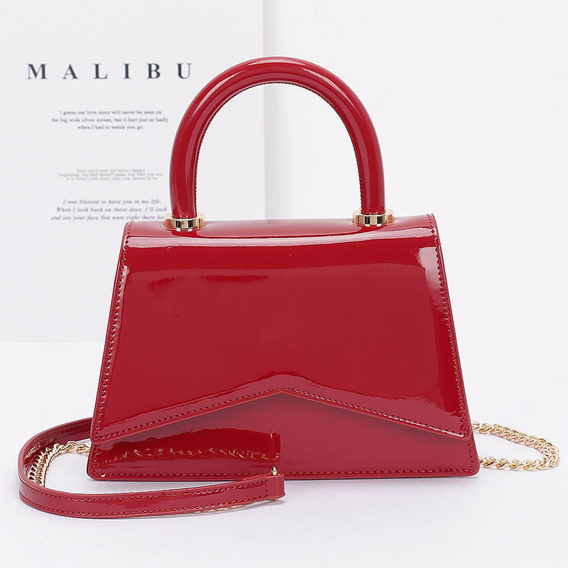 Red Emi Patent Bag