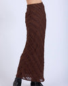 Chocolate Midi Skirt