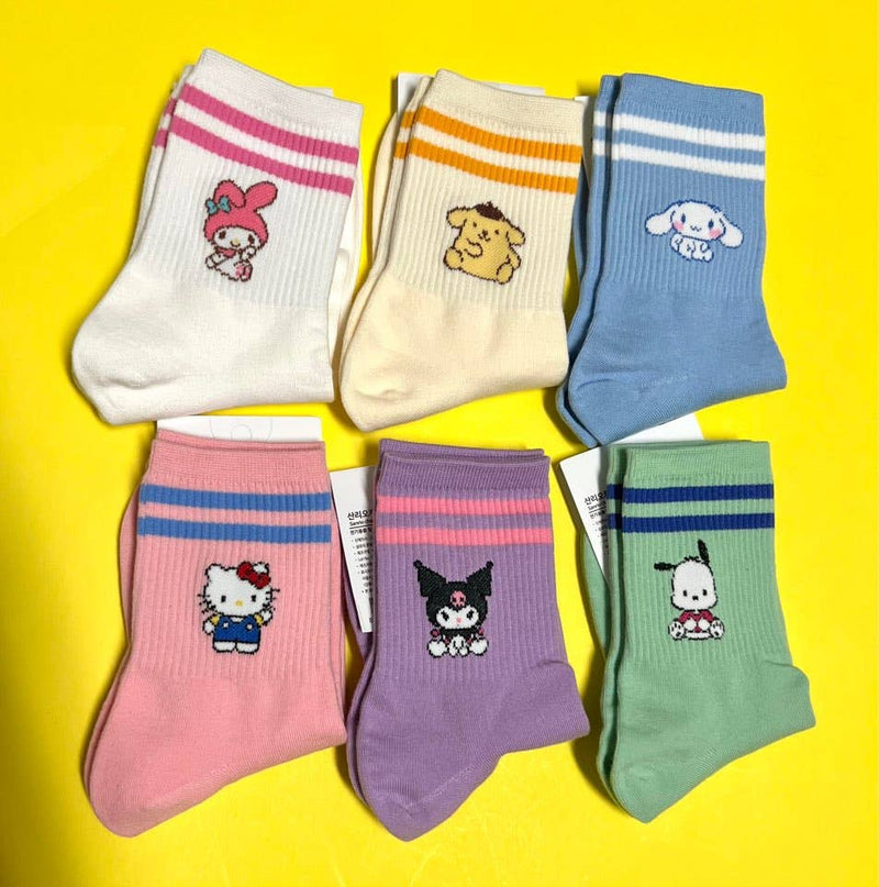 Sanrio Cotton Ankle Socks: Hello Kitty