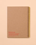 Tulip Letterpress Spiral Notebook