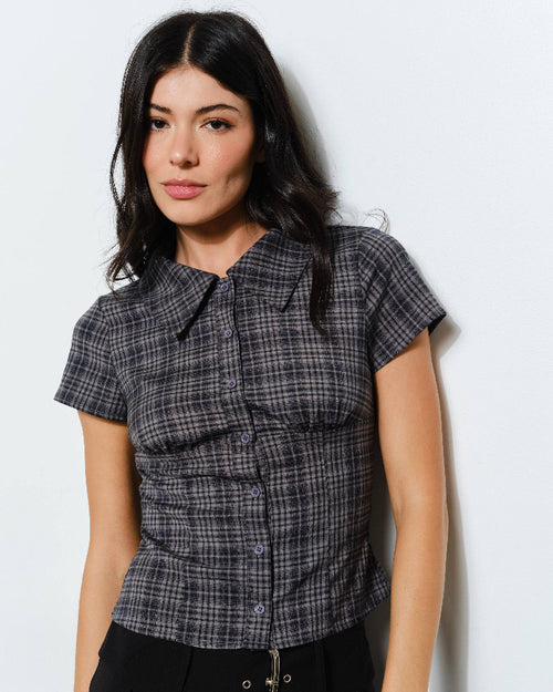 Colette Button Up Top