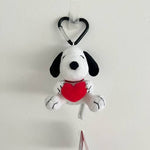 Snoopy Heart Key Ring Charm