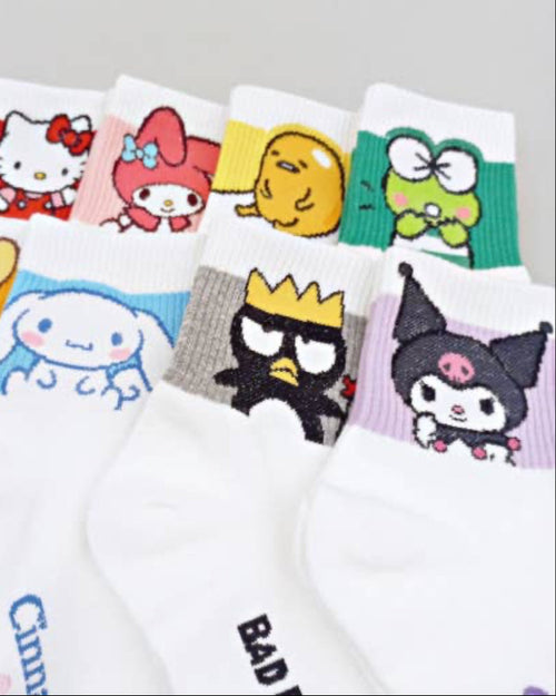 Sanrio Athletic Ankle Socks: KeroKero keroppi