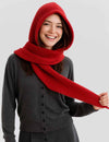 Oatmeal Hooded Scarf
