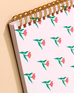 Tulip Letterpress Spiral Notebook