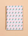Tulip Letterpress Spiral Notebook