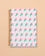 Tulip Letterpress Spiral Notebook