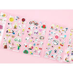 Puffy Peanuts Snoopy Sticker Sheets
