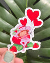 Strawberry Shortcake Balloons Sticker