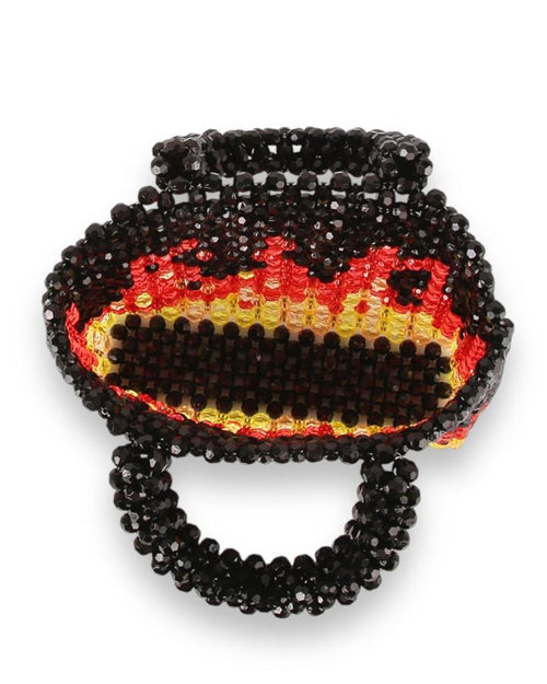 Beaded Flames Bag