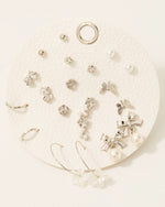 Ten Pair Bow Earrings Set