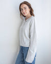 Light Gray Piper Cardigan