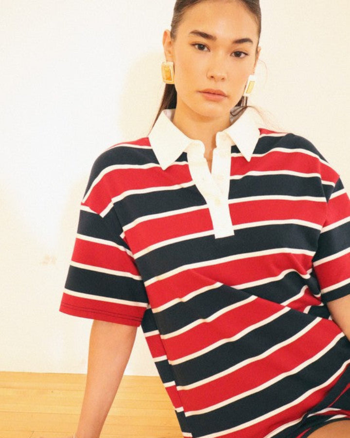 Nautical Striped Rugby Top