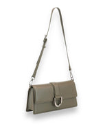 Olive Georgie East West Buckle Crossbody Bag