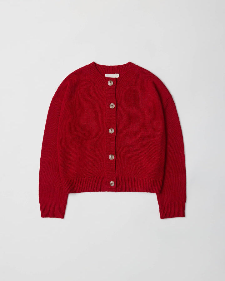 Red Lucy Cardigan