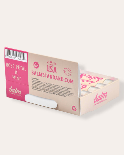 Rose Petal & Mint Lip Balm