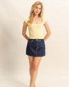 Butter Square Neck Top