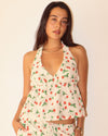 Strawberry Fields Halter Top