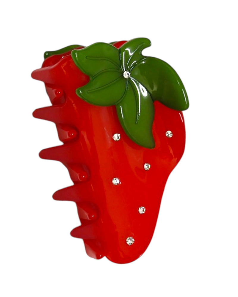 Fancy Strawberry Claw Clip