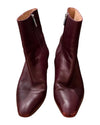 Vintage Burgundy Ankle Boot