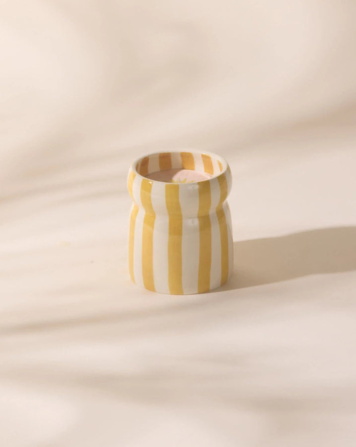 Cabana Ceramic Candle - Gold Coast