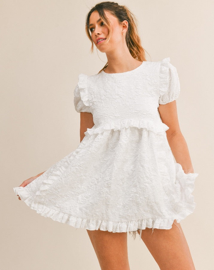 White Loring Dress