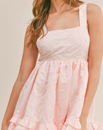Pink Cristina Bow Back Dress