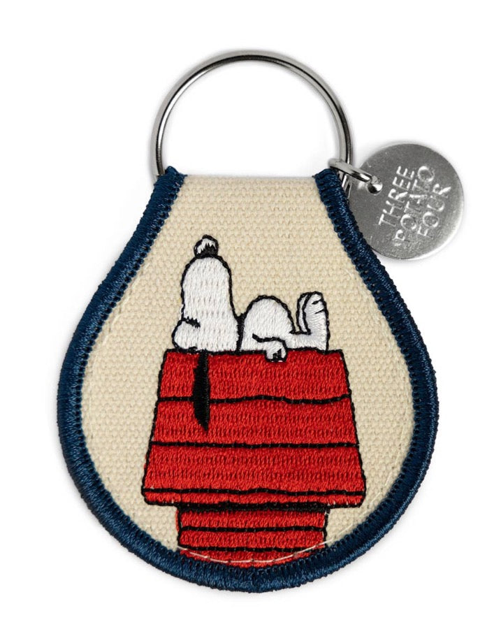 3P4 x Peanuts® - Snoopy Doghouse Patch Keychain